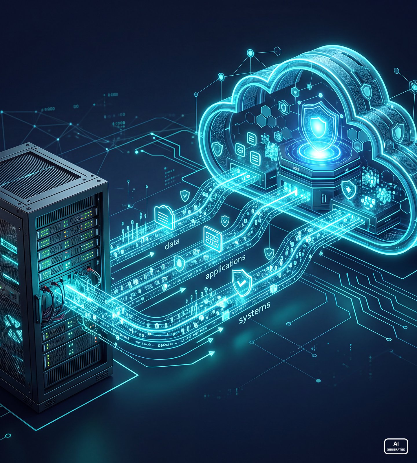 Cloud-Migration von bestehenden IT-Systemen in eine moderne Cloud-Umgebung