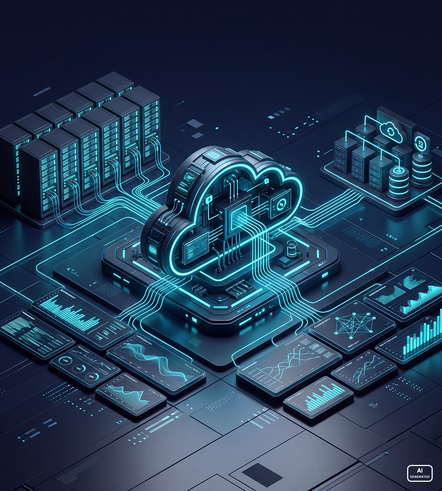 Cloud-Betrieb mit Monitoring, Backup und vernetzten IT-Systemen